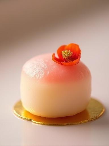 エディブルフラワーを添えた美しい一口サイズのお料理