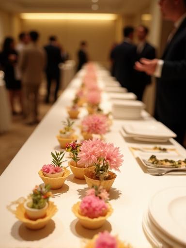 企業イベント・パーティー向けの華やかなビュッフェ